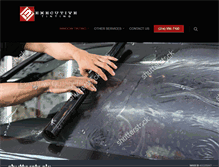 Tablet Screenshot of executivetinting.net